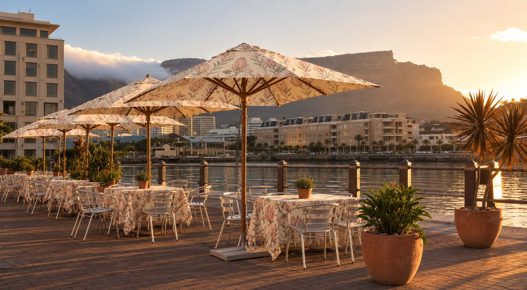 Timber Pole Umbrellas